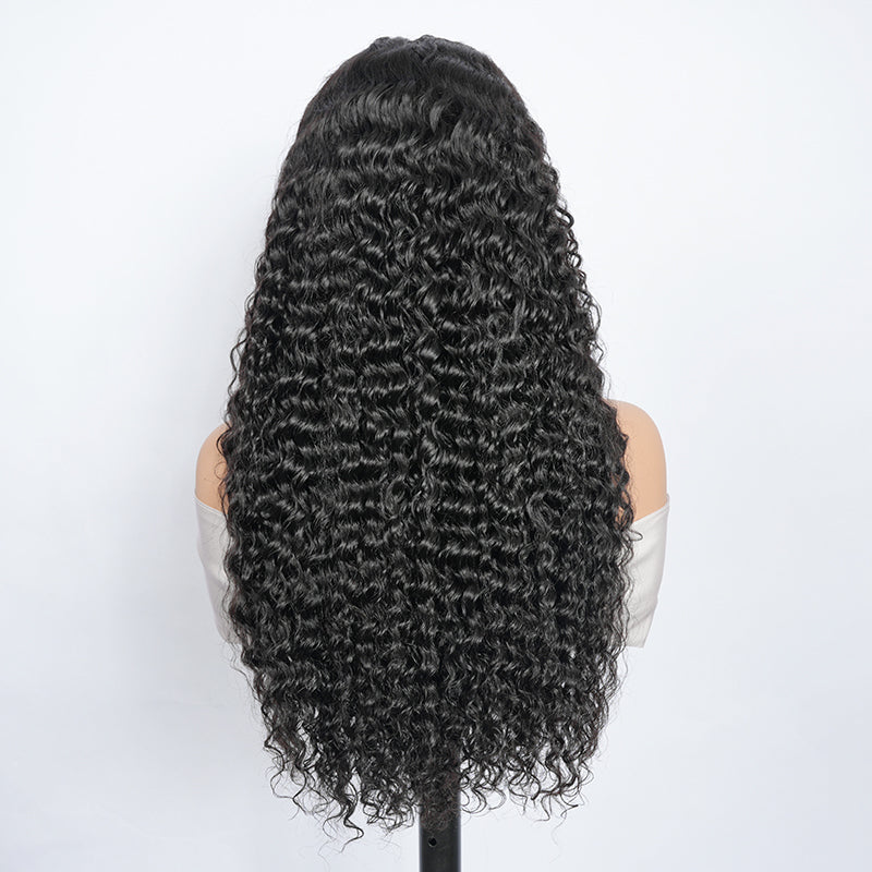 10A Deep Wave Wigs Lace Frontal Human Hair Wigs 13x4 and 13x6 Transparent Lace