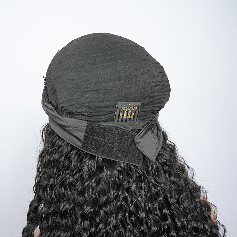 9A Virgin Hair Deep Wave Headband Wig
