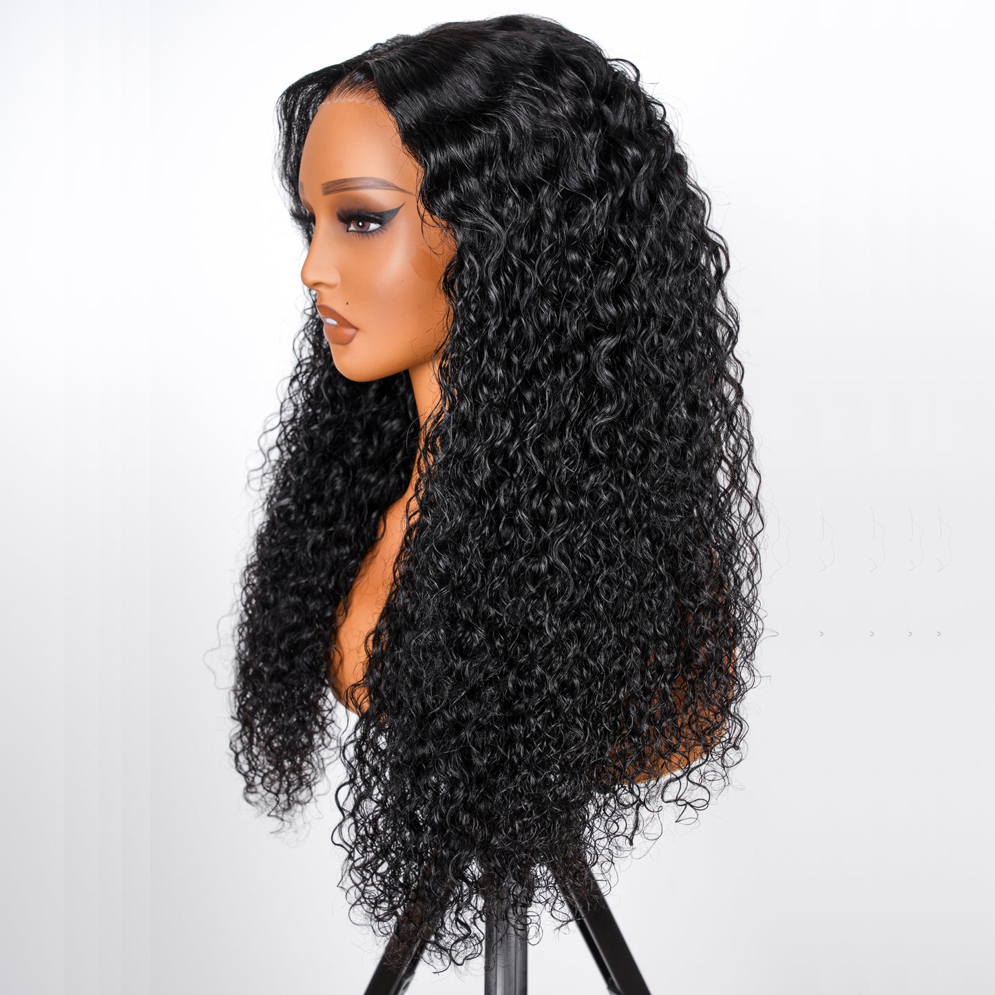 9A Virgin Hair Curly 5x5 Lace Closure Ready To Go Wigs Human Hair HD lace Glueless Wigs