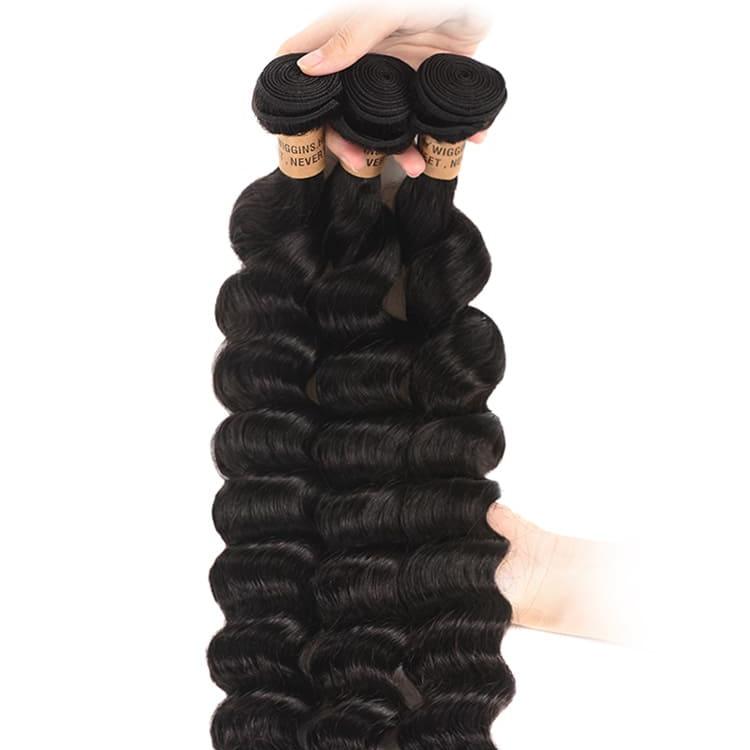 10A Loose Deep Wave Bundles 100% Human Virgin Hair