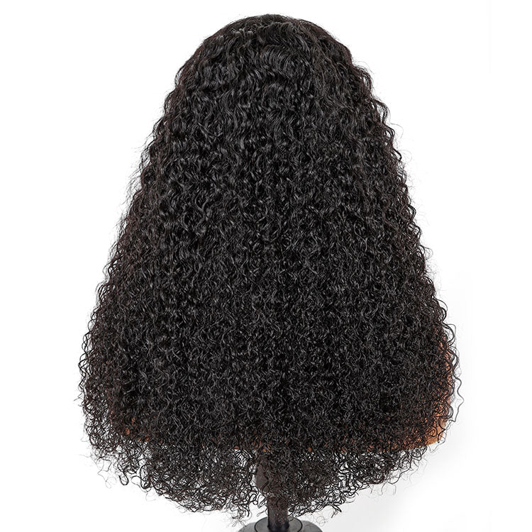 9A Virgin Hair V Part Curly Wig U Part Curly Wigs With Drawstring