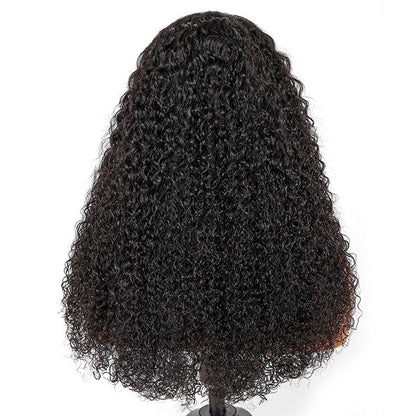 9A Virgin Hair V Part Curly Wig U Part Curly Wigs With Drawstring