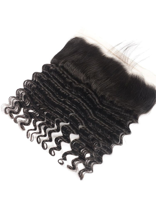 Human Hair 13x4/13x6 HD Lace Loose Deep Wave Lace Frontal Human Virgin Hair