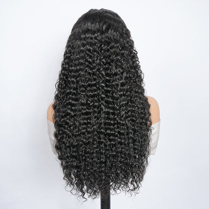 10A Deep Wave Wigs Lace Frontal Human Hair Wigs 13x4 and 13x6 Transparent Lace