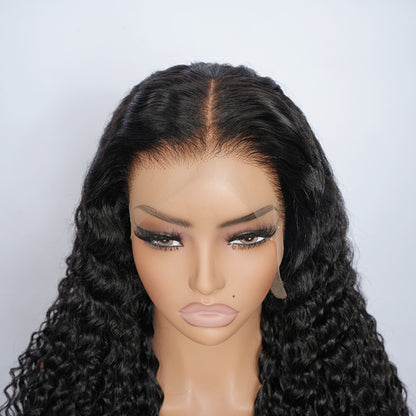 10A Deep Wave Wigs Lace Frontal Human Hair Wigs 13x4 and 13x6 Transparent Lace