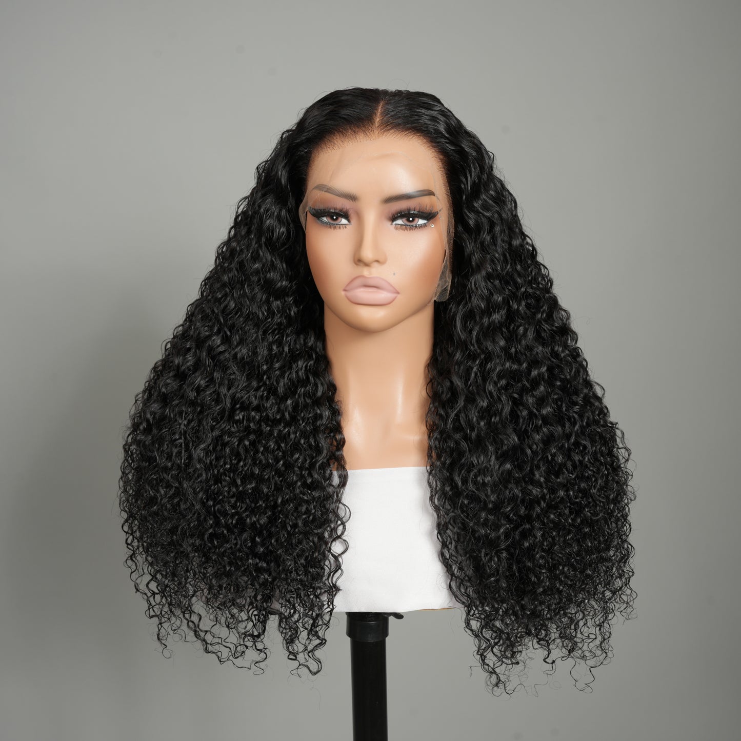 Long Curly Wigs Invisible Transparent Lace Front 13x4 and HD Lace Frontal Wig