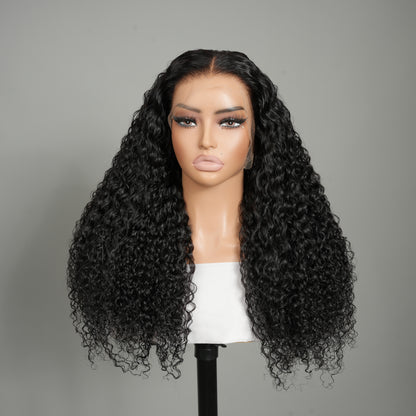 Long Curly Wigs Invisible Transparent Lace Front 13x4 and HD Lace Frontal Wig