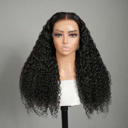 Long Curly Wigs Invisible Transparent Lace Front 13x4 and HD Lace Frontal Wig