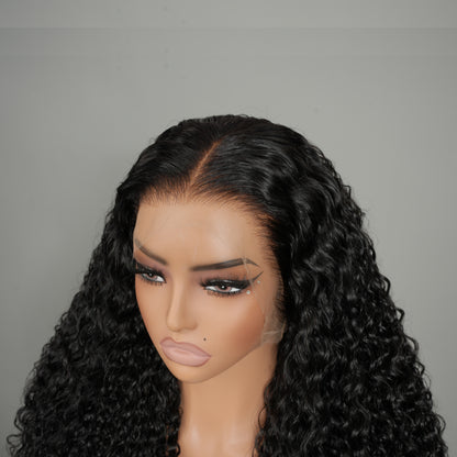 Long Curly Wigs Invisible Transparent Lace Front 13x4 and HD Lace Frontal Wig