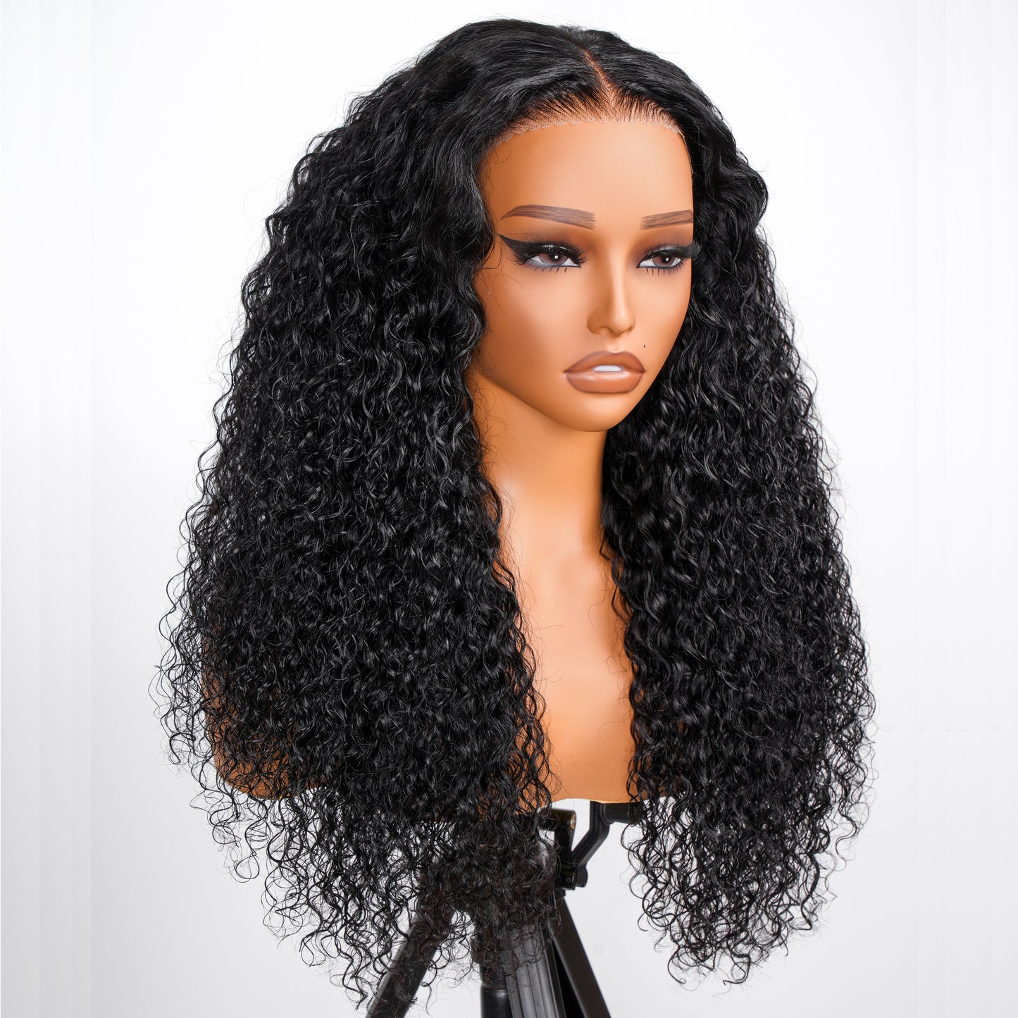 9A Virgin Hair Curly 5x5 Lace Closure Ready To Go Wigs Human Hair HD lace Glueless Wigs