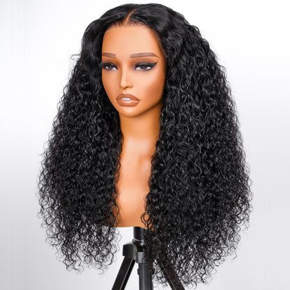 9A Virgin Hair Curly Wigs 6×6 Transparent Lace Wig 6 by 6 HD Lace Wig