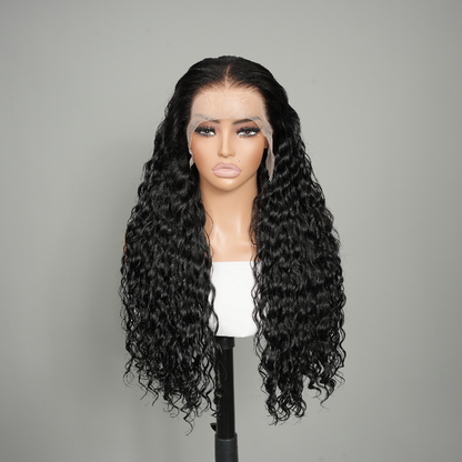 Loose Deep Wave Wigs 360 Wig Human Hair Wigs Transparent Lace/HD Lace