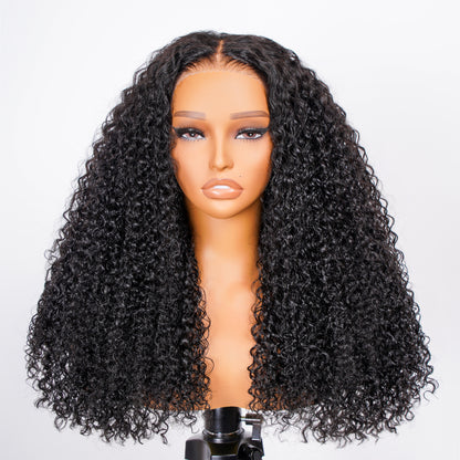 9A Virgin Hair Curly Wigs 360 Transparent Lace Front Wig/ 360 HD Lace Wig