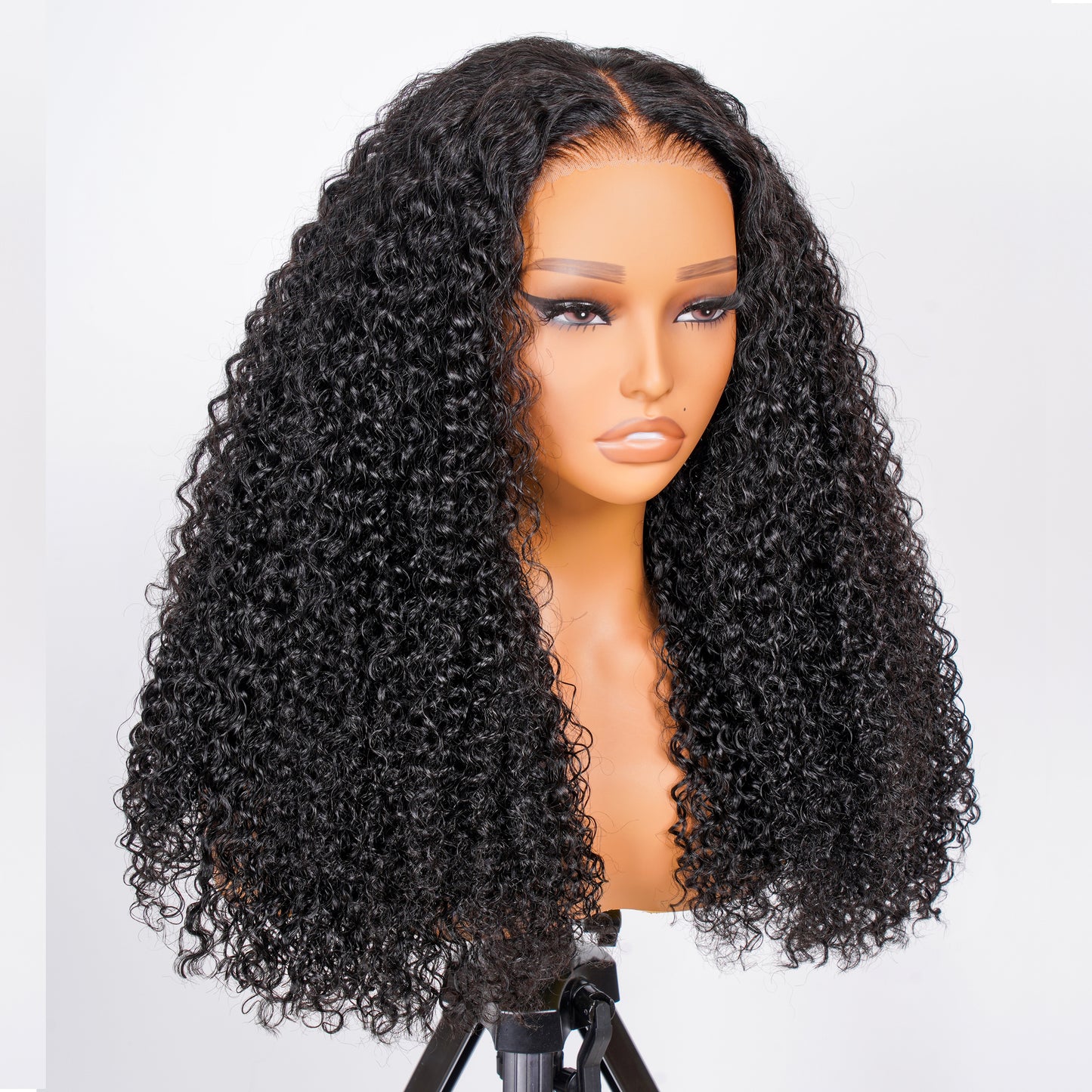 9A Virgin Hair Curly Wigs 360 Transparent Lace Front Wig/ 360 HD Lace Wig