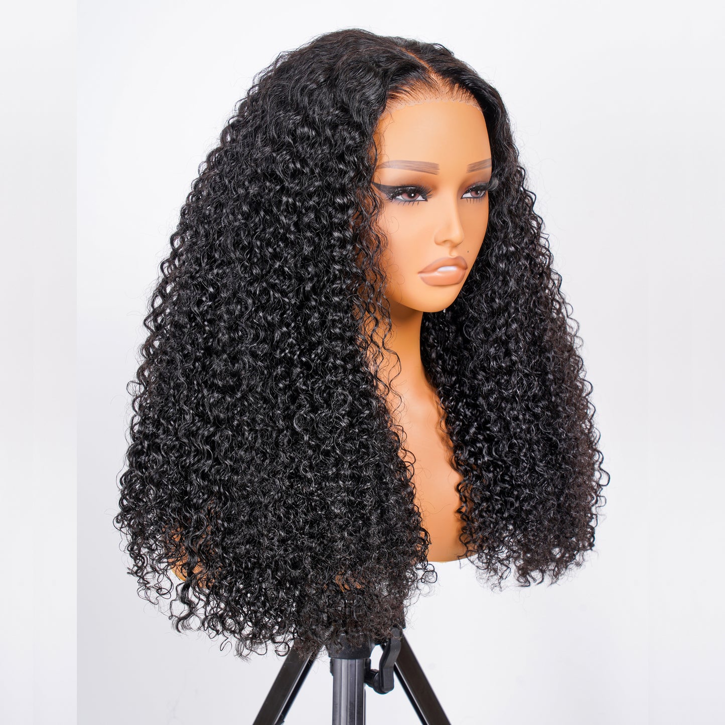 9A Virgin Hair Curly Wigs 360 Transparent Lace Front Wig/ 360 HD Lace Wig
