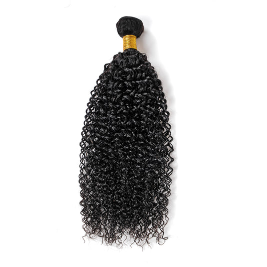 Curly Hair Bundle Weft Steaming processed 9A Virgin Human Hair