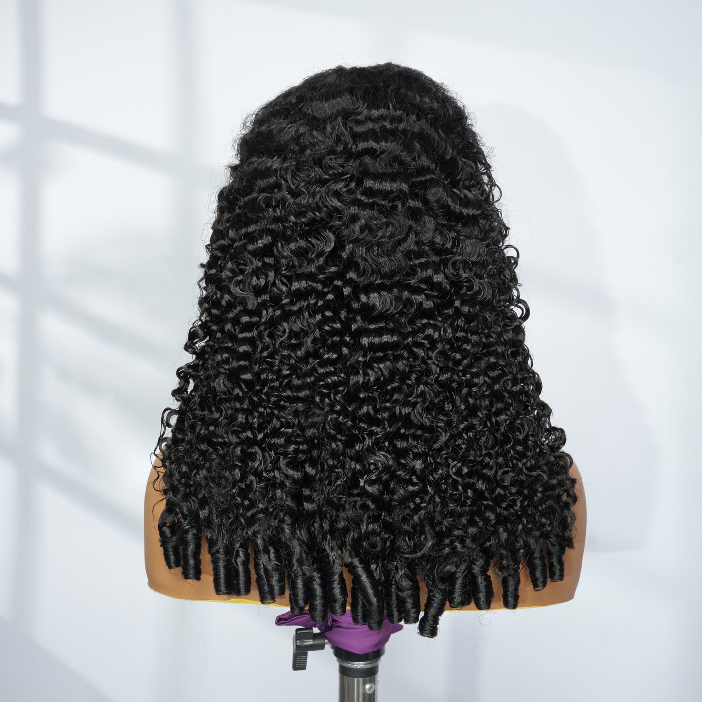 Burmese Curly Wigs 5x5 HD Lace Closure Human Hair Wigs And Transparent Lace Wig