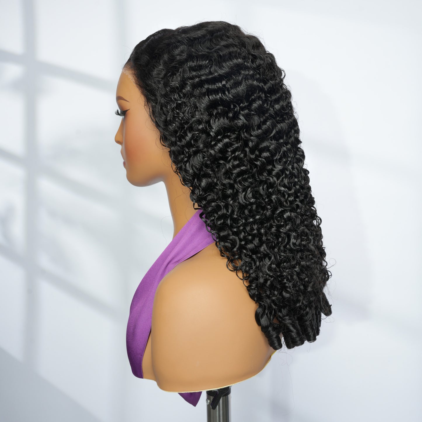 Ready And Go Wig Burmese Curl HD 7x4 Glueless Wigs Bouncy Burmese Curls
