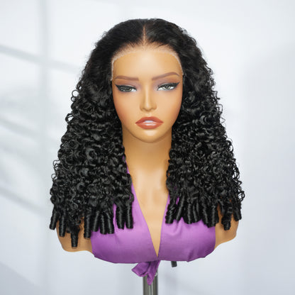 Ready And Go Wig Full Burmese Curl HD 7x5 Glueless Wigs Bouncy Burmese Curls