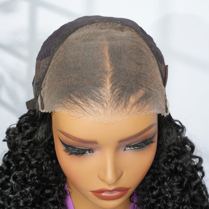 Ready And Go Wig Full Burmese Curl HD 7x5 Glueless Wigs Bouncy Burmese Curls