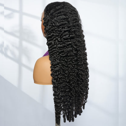 9A Burmese Curl Wigs 13×4/ 13×6 Frontal HD Lace Human Hair Wigs