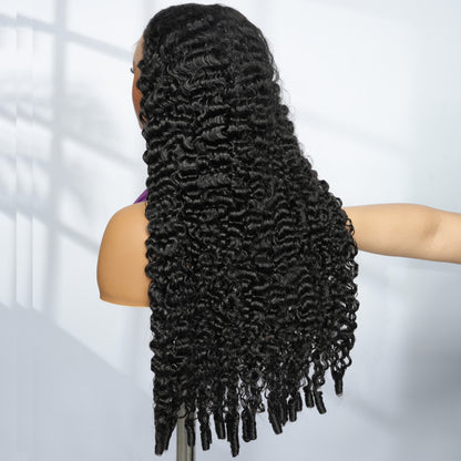 9A Burmese Curl Wigs 13×4/ 13×6 Frontal HD Lace Human Hair Wigs