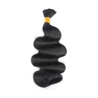 Body Wave Human Hair Bulk For Braiding No Weft