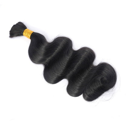 Body Wave Human Hair Bulk For Braiding No Weft