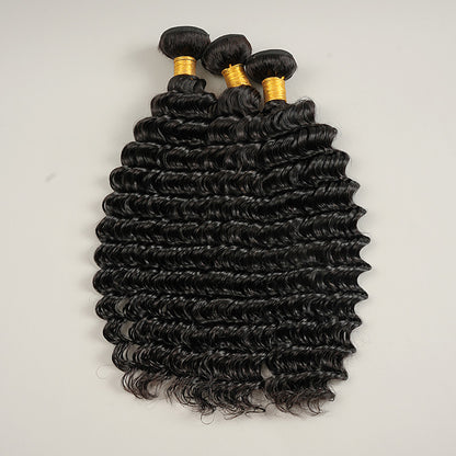9A Deep Wave Bundle Hair 100% Human Virgin Hair