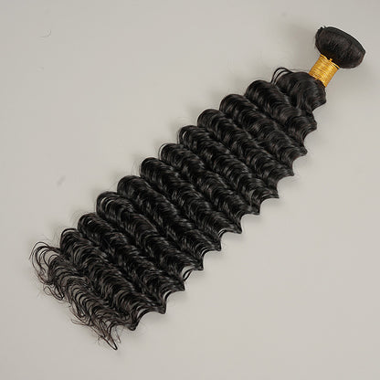 9A Deep Wave Bundle Hair 100% Human Virgin Hair
