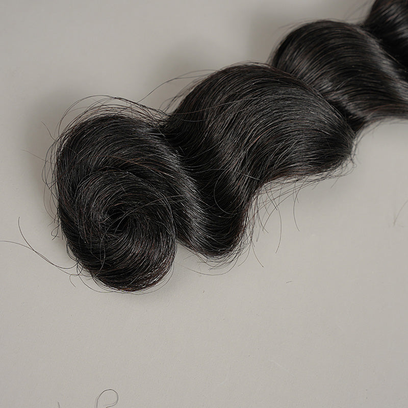 10A Loose Deep Human Hair Bulk Unprocessed Hair Bulk Weave Soft No Weft