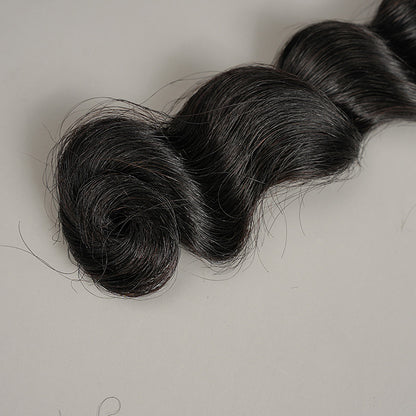 10A Loose Deep Human Hair Bulk Unprocessed Hair Bulk Weave Soft No Weft