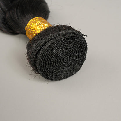 10A Loose Deep Human Hair Bulk Unprocessed Hair Bulk Weave Soft No Weft