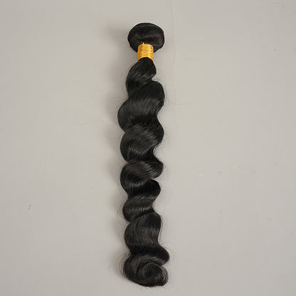 9A Loose Deep Wave Human Hair Bulk 100% Unprocessed Hair Bulk Weave Soft No Weft