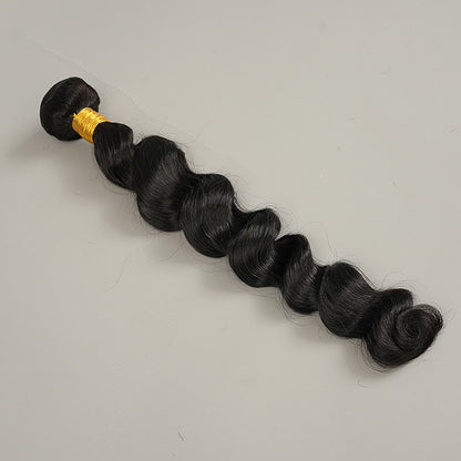 9A Loose Deep Wave Human Hair Bulk 100% Unprocessed Hair Bulk Weave Soft No Weft