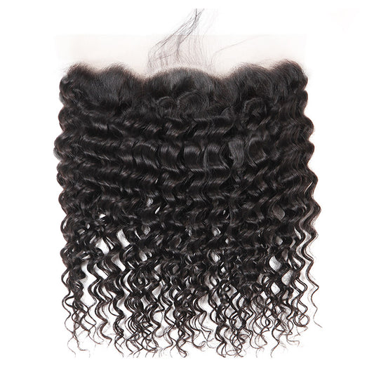 Human Hair 13*4/13x6 HD Lace Deep Wave Lace Frontal Human Virgin Hair